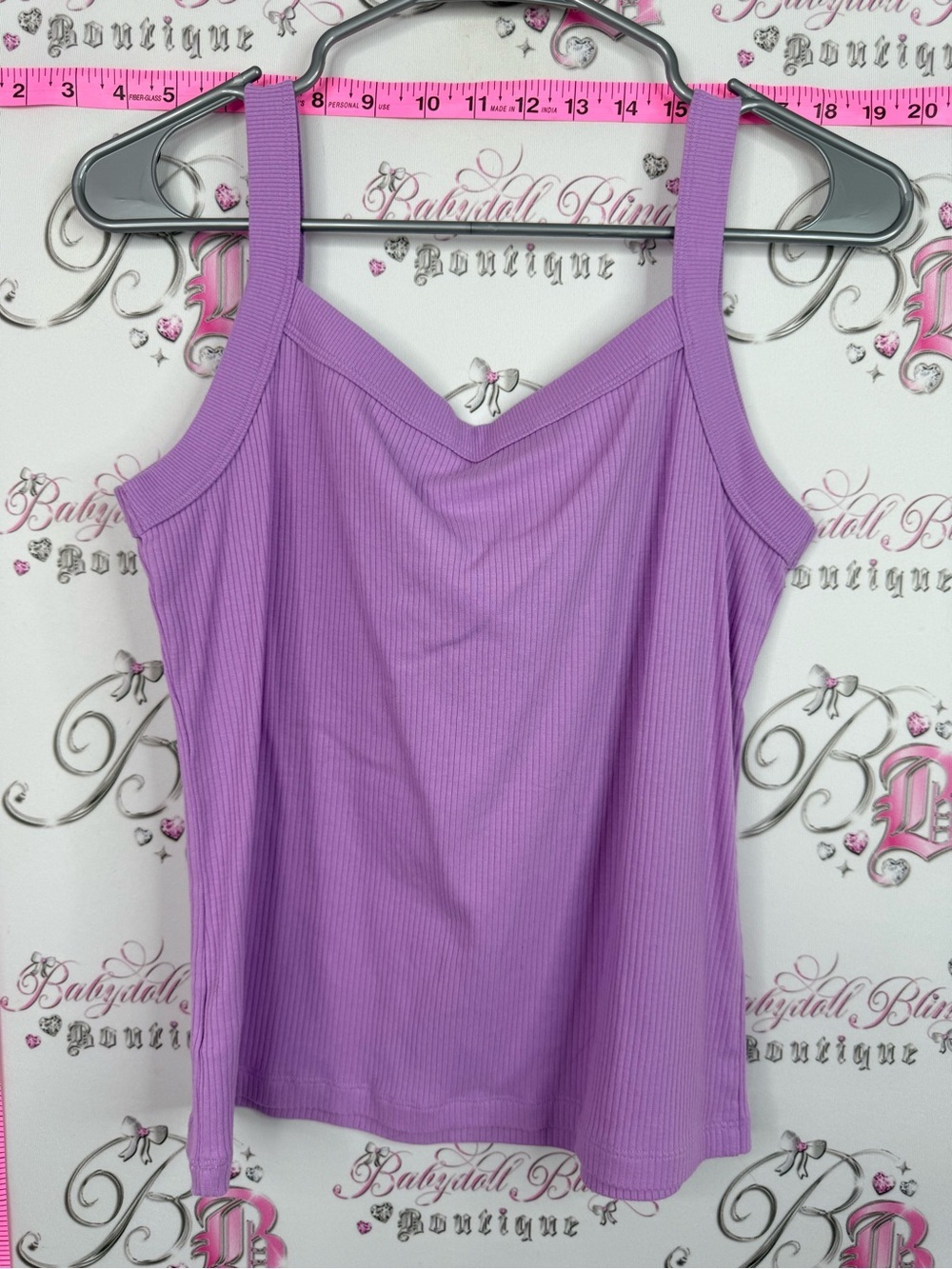 American Eagle Outfitters Lavender Ribbed Cami Tank